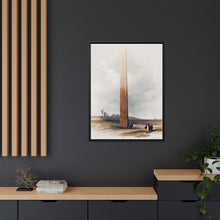 Ancient Egypt Art: Obelisk of Heliopolis by David Roberts - Canvas Wall Art