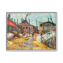 The Factory (1887) by Vincent Van Gogh - Timeless Wall Art Canvas - NOMADEN ART GALLERY