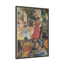 El café-concierto de Les Ambassadeurs (1876-1877) de Edgar Degas.