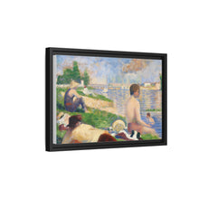 Georges Seurats letzte Studie zu „Badende in Asnières“ (1883)