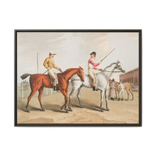 Illustration of jockies from The Costume of Yorkshire (1814) by George Walker - NOMADEN ART GALLERY