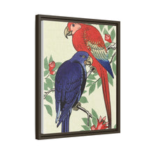 Red and a blue parrot (1925 - 1936) by Ohara Koson