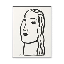 Woman's Head: Vintage Drawing by Leo Gestel - NOMADEN ART GALLERY
