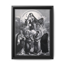 The Virgin and Child with Saint Geminianus of Modena, Saint Peter, Saint Paul and Saint Antony of Padua. Lithograph by F. Hanfstaengl after B. Ramenghi, il Bagnacavallo. - NOMADEN ART GALLERY