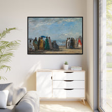 Claude Monet's The Beach at Trouville - NOMADEN ART GALLERY
