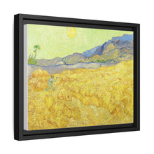 Van Gogh's Wheatfield with a reaper (1889) - NOMADEN ART GALLERY