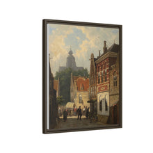 Dutch Street Scene (c. 1850–55) by Cornelis Springer