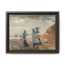 Three Fisher Girls, Tynemouth (1881) by Winslow Homer - NOMADEN ART GALLERY